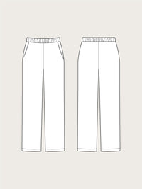 Pull On Trousers (Mens & Womens) Pattern - The Assembly Line