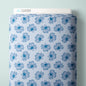Chicory Charmers - Blue - Paint-By-Number Garden Party - Elle Crée - Cloud 9 Fabrics - Poplin