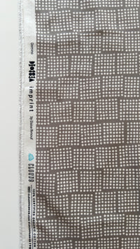 Domino - Gray - Imprint - Eloise Renouf - Cloud 9 Fabrics - Poplin