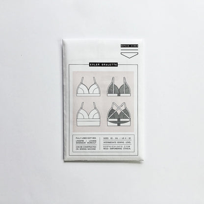 Euler Bralette - Paper Sewing Pattern - Sophie Hines