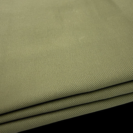 100% Cotton Soft Twill/Canvas - Khaki - 220 GSM