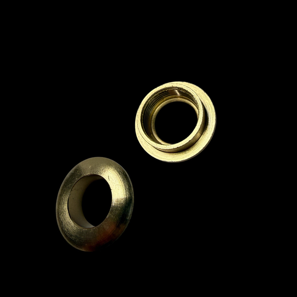 Screw Together Eyelet - Solid Brass (various sizes) - 10 Pack