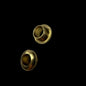 Screw Together Eyelet - Solid Brass (various sizes) - 10 Pack