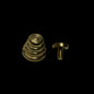 Solid Brass Screw-in Bag Feet - Premium Bucket - 12.8mm - 4 pack