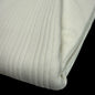 Serene Stripes Organic Cotton Pointelle - Winter White