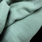 Organic Cotton Double Gauze - 120 GSM - Misty Aqua