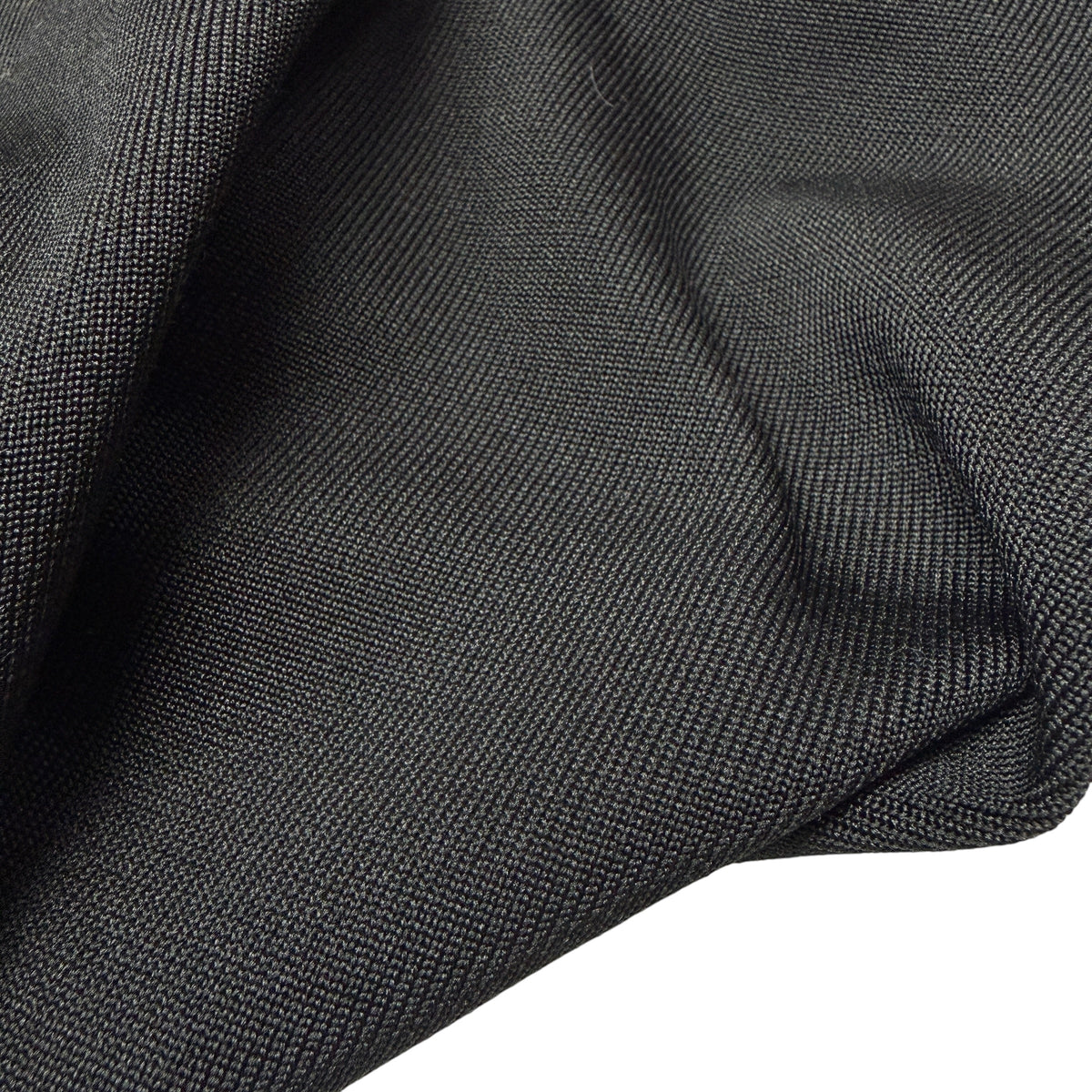 Heavy Knit Ribbing - Black (Deadstock)