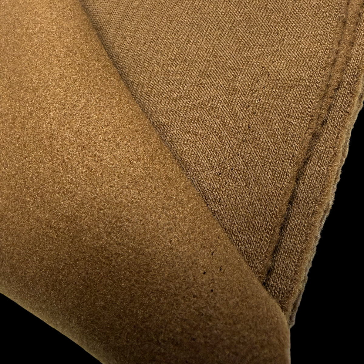 Water Repellent 11oz. Fleece - Camel (Deadstock)