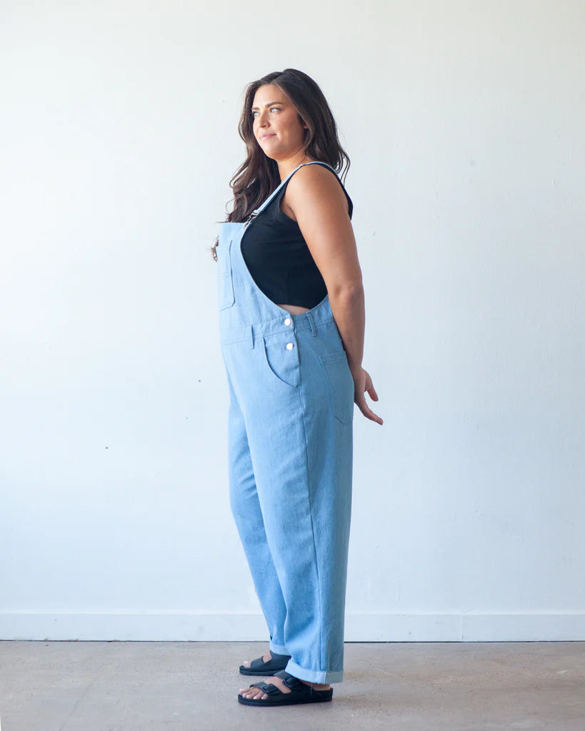 Riley Overalls Sewing Pattern - True Bias