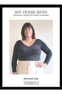 The Skyline Tee Sewing Pattern - Sew House Seven