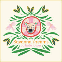 Night Blooms - Savanna Dreams - Kate Lower - Cloud 9 Fabrics - Poplin