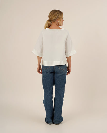 Silke Blouse Womens Paper Pattern - Wardrobe by Me