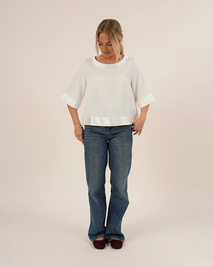 Silke Blouse Womens Paper Pattern - Wardrobe by Me