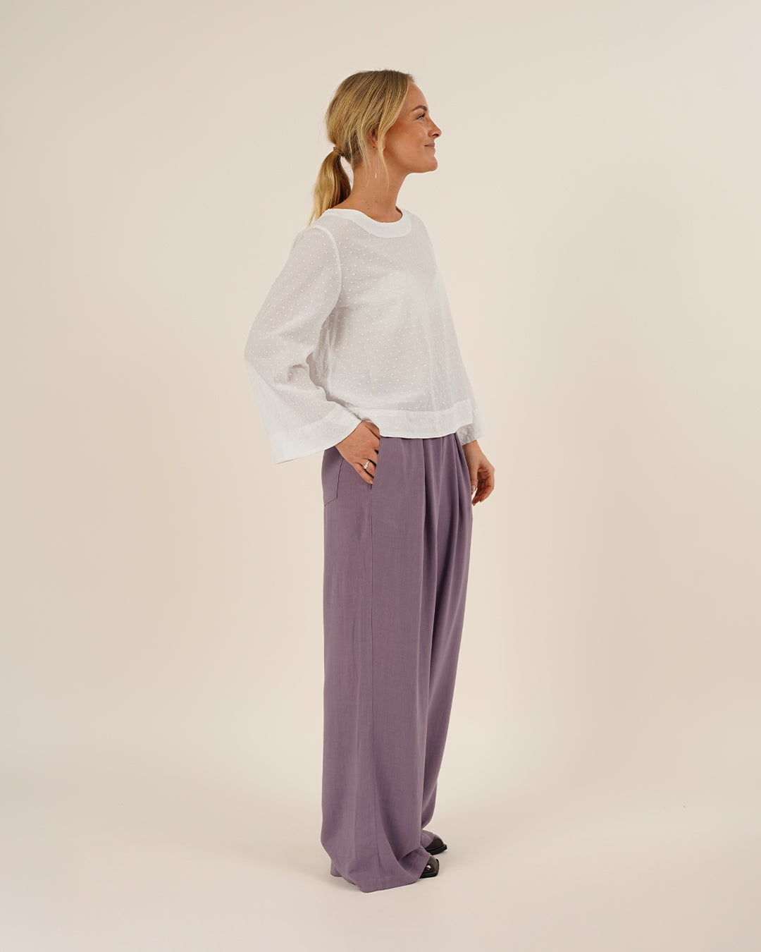 Silke Blouse Womens Paper Pattern - Wardrobe by Me