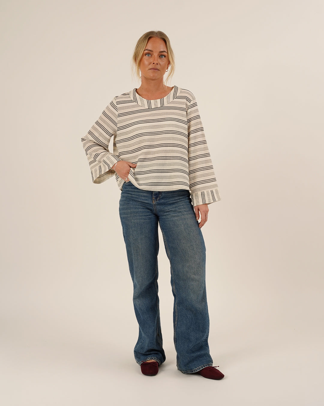 Silke Blouse Womens Paper Pattern - Wardrobe by Me