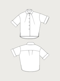 Front Pleat Shirt Pattern - The Assembly Line
