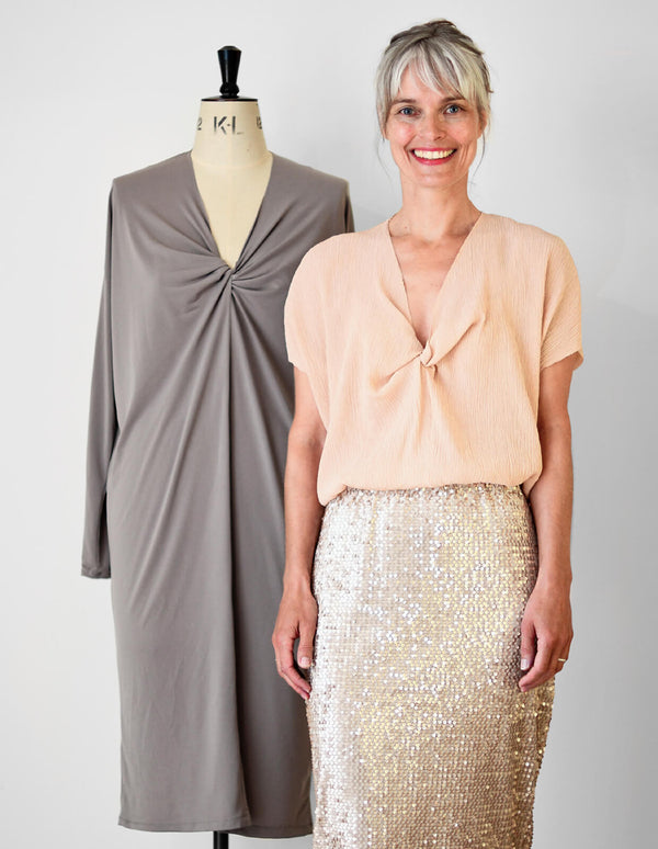 The Origami Dress and Top - PDF Pattern - The Makers Atelier