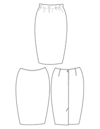 The Ultimate Pencil Skirt - PDF Pattern - The Makers Atelier