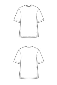 The Oversized T-Shirt - Paper Sewing Pattern - Juliana Martejevs
