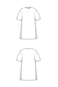The T-Shirt Dress - Paper Sewing Pattern - Juliana Martejevs
