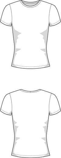 The Basic T-Shirt - Paper Sewing Pattern - Juliana Martejevs
