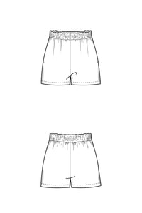 The Pixie Shorts - Paper Sewing Pattern - Juliana Martejevs