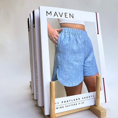 The Portland Shorts Paper Sewing Pattern - Maven Sewing Patterns