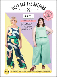 Esti Co-Ord Set Pattern - Tilly And The Buttons