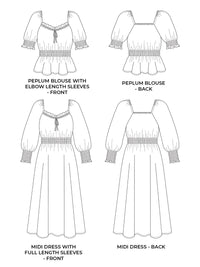 Mabel Dress + Blouse Pattern - Tilly And The Buttons