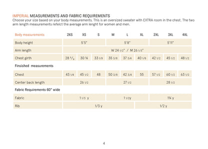 Boyfriend Sweater Paper Pattern - Wardrobe by Me