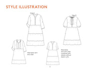 Freedom Dress Womens Paper Pattern - Wardrobe by Me