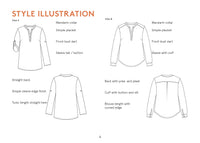 Perfect Tunic Womens Paper Pattern - Wardrobe by Me