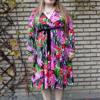 Wanda Wrap Dress Womens Paper Pattern - Wardrobe by Me
