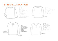 Whisper Blouse Womens Paper Pattern - Wardrobe by Me
