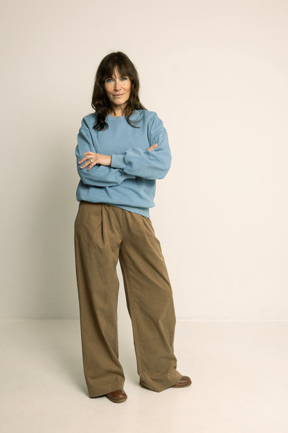 Boyfriend Sweater Paper Pattern - Wardrobe by Me