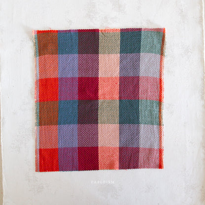 Waffle Happy Checkers - Sangria - Fine & Dandy - Fableism Supply Co.