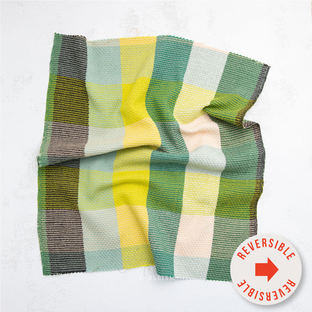 Waffle Happy Checkers - Limon - Fine & Dandy - Fableism Supply Co.