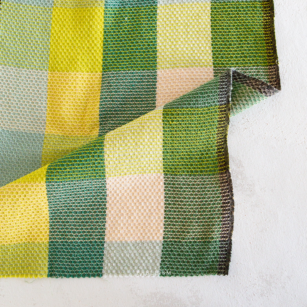Waffle Happy Checkers - Limon - Fine & Dandy - Fableism Supply Co.