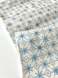 Snowflakes - Ivory - Warm & Cozy - MK Surface - Cloud 9 Fabrics - Poplin