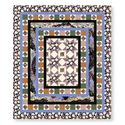 Firefly Twilight - Grape - Firefly Moon - Leah Duncan - Cloud 9 Fabrics - Poplin