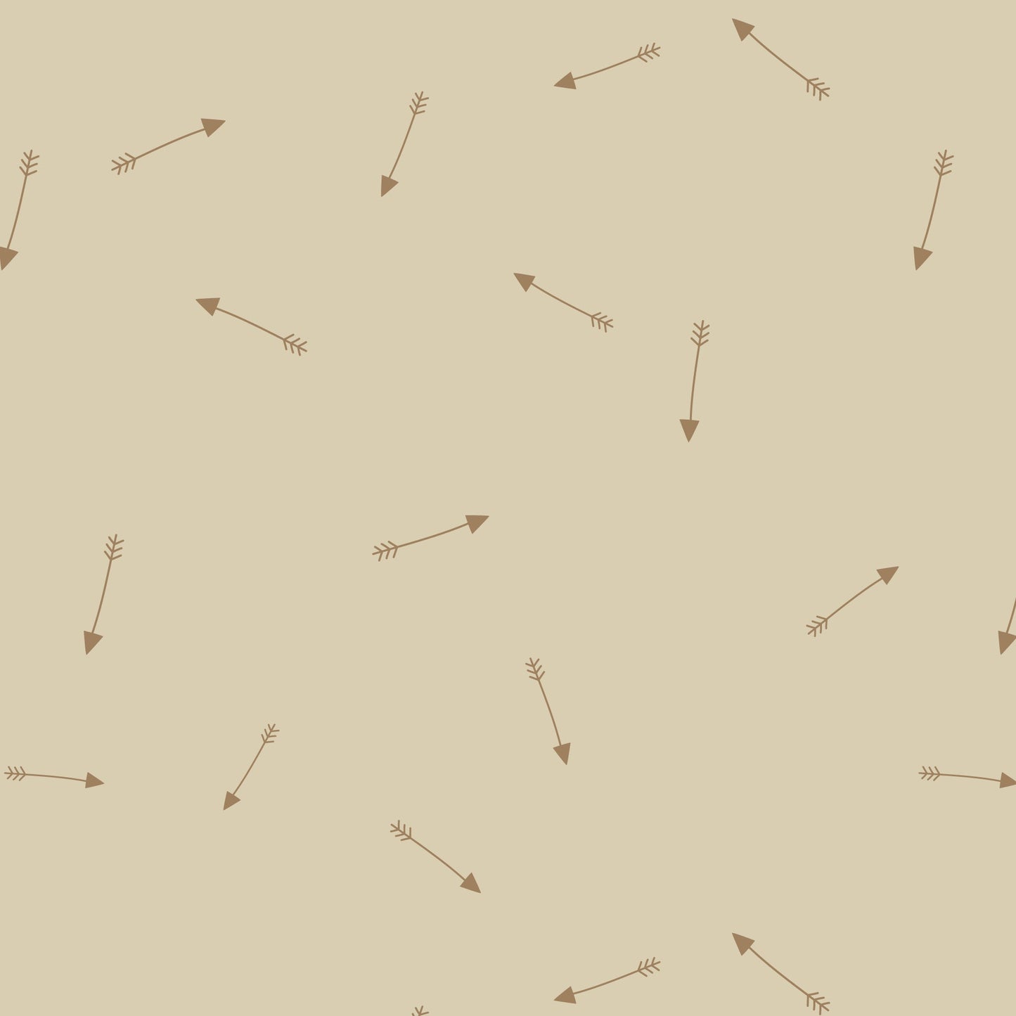 Aim High - Beige - Backwoods and Boots - Softly Studio - Cloud 9 Fabrics - Poplin - Simplifi Fabric