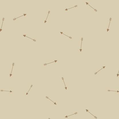 Aim High - Beige - Backwoods and Boots - Softly Studio - Cloud 9 Fabrics - Poplin - Simplifi Fabric