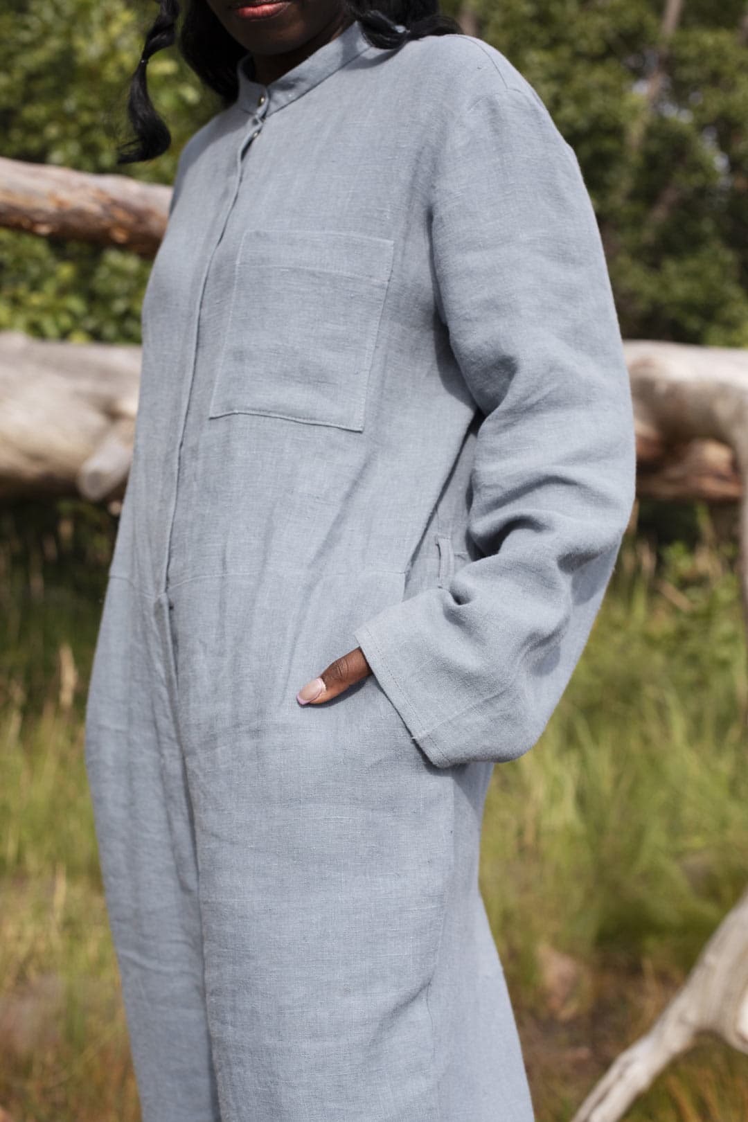 ALEXIS Jumpsuit by Kaisa Rissanen PDF Sewing Pattern - TAUKO - Simplifi Fabric