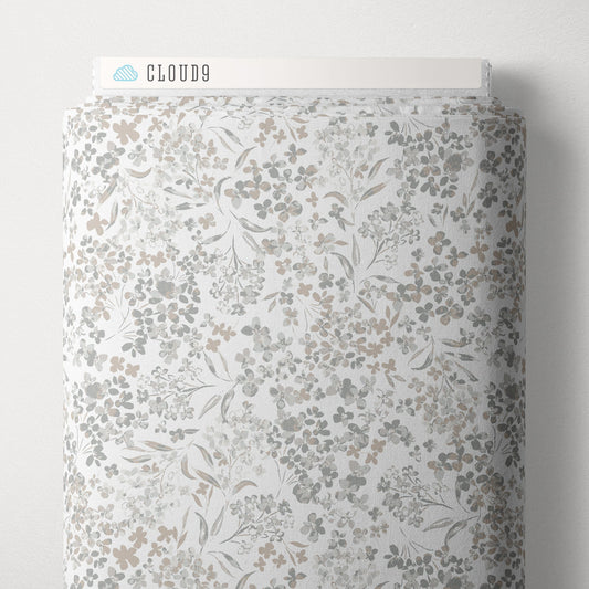 Alyssum Meadow - Gentle Whispers - Trisha Patel - Cloud 9 Fabrics - Poplin - Simplifi Fabric