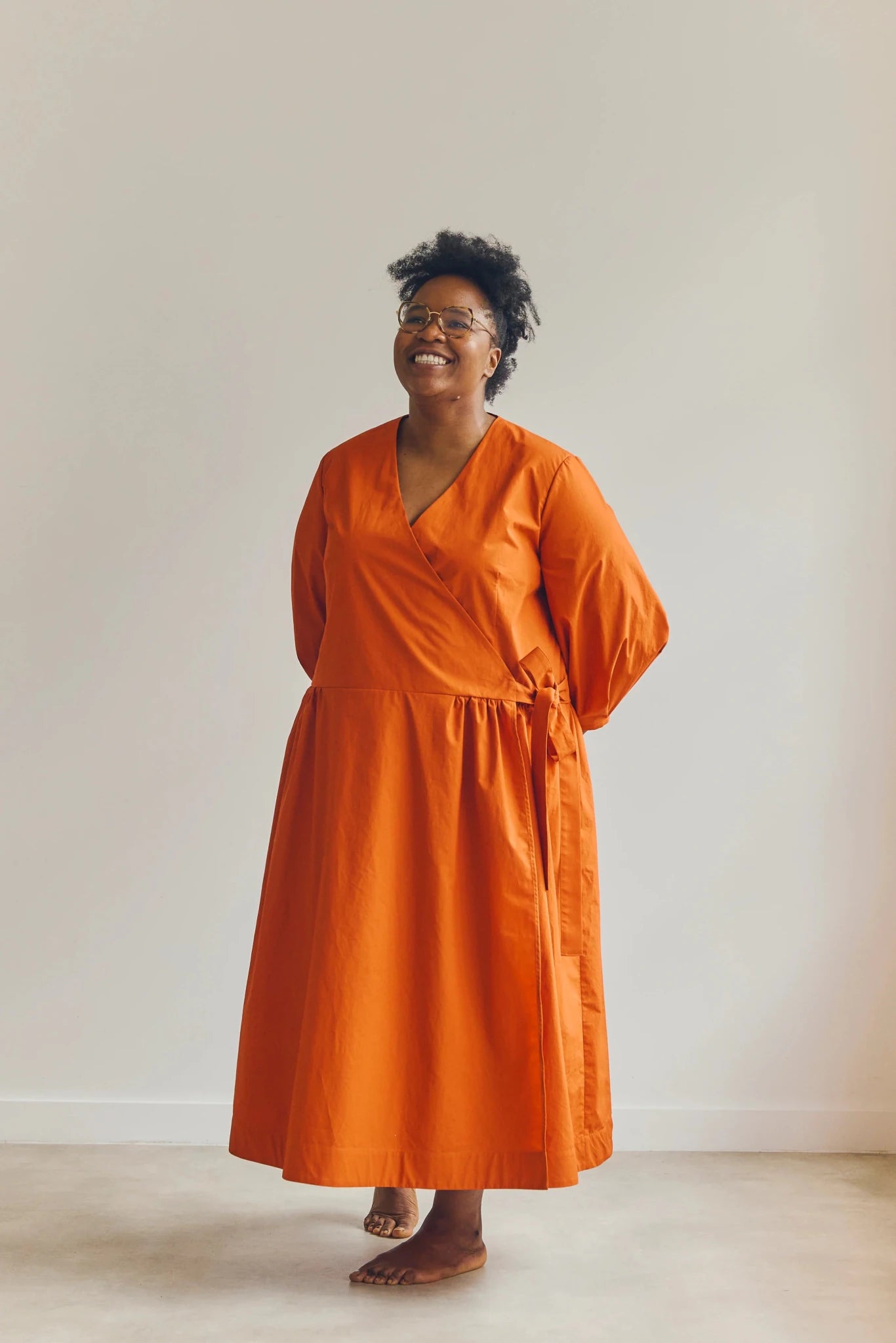 Amalie Wrap Dress PDF Pattern - Modern Sewing Co. - Simplifi Fabric