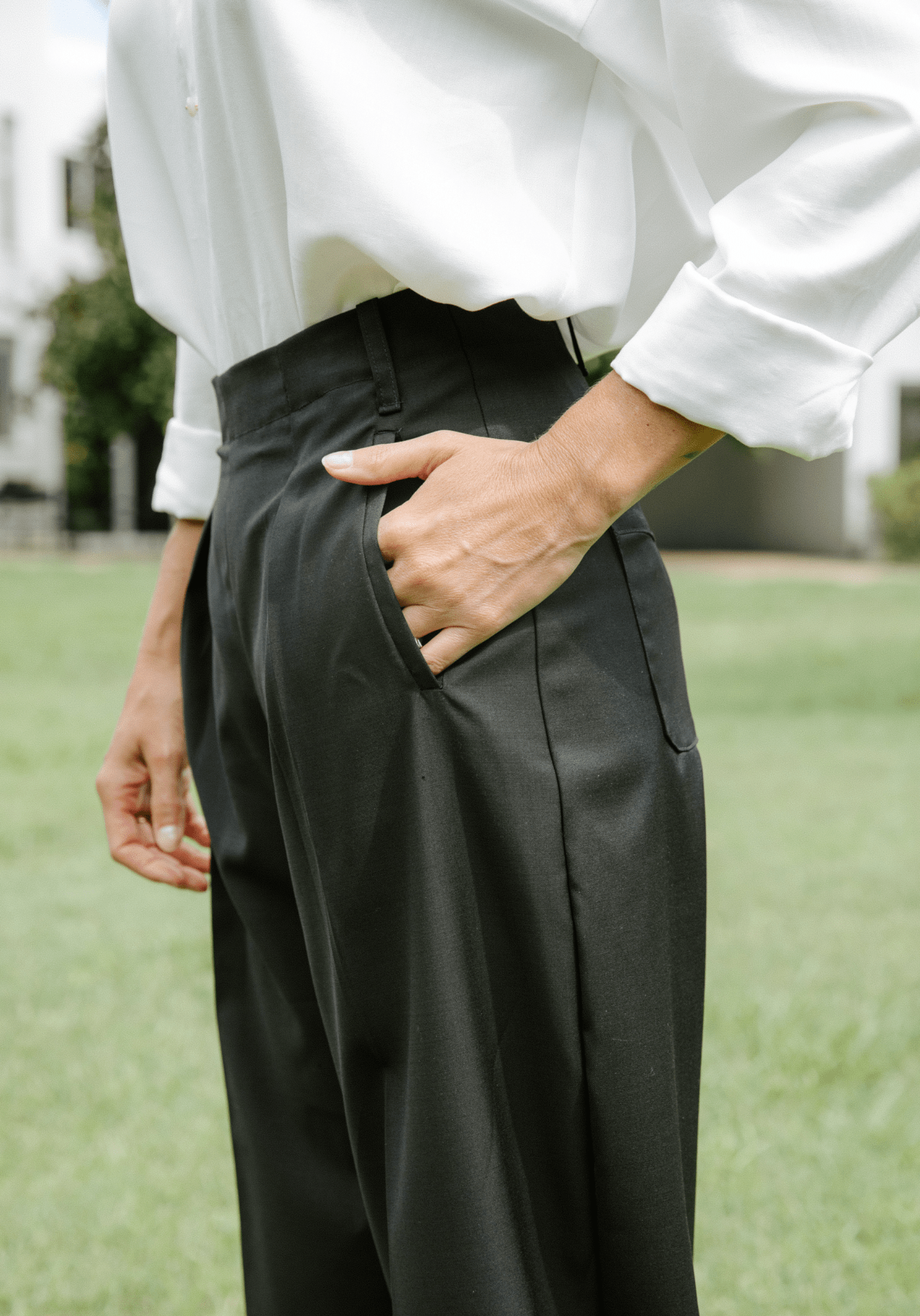 Andrea Trousers Paper Sewing Pattern - Maison Fauve - Simplifi Fabric