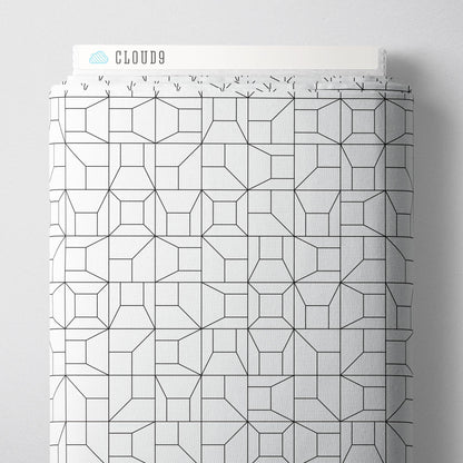 Angles And Edges - Marks Made - Leanne Friedberg - Cloud 9 Fabrics - Poplin - Simplifi Fabric