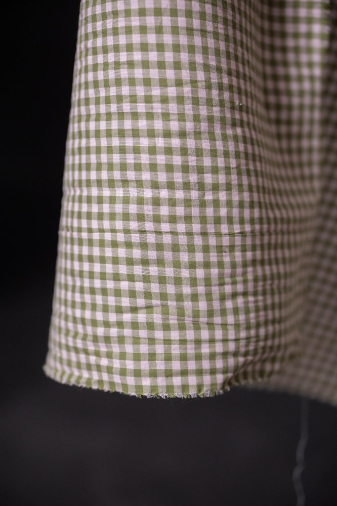 Artichoke Waterclour Check Indian Organic Cotton - Merchant & Mills - Simplifi Fabric