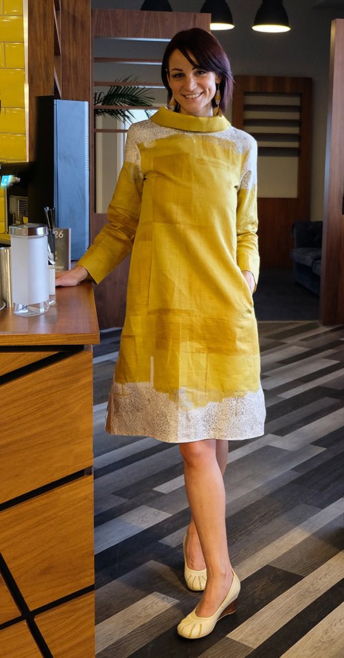 Artista Dress - Paper Sewing Pattern - Sew Different - Simplifi Fabric