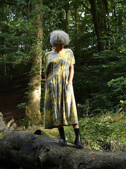 Arya Pleat Dress - Paper Sewing Pattern - Sew Different - Simplifi Fabric